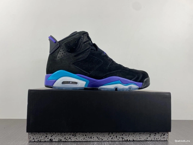 One Kick CT8529-004 Air 6 Aqua Jordan 0818